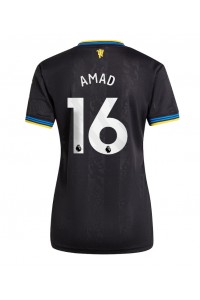 Manchester United Amad Diallo #16 Jalkapallovaatteet Naisten Kolmaspaita 2025-26 Lyhythihainen